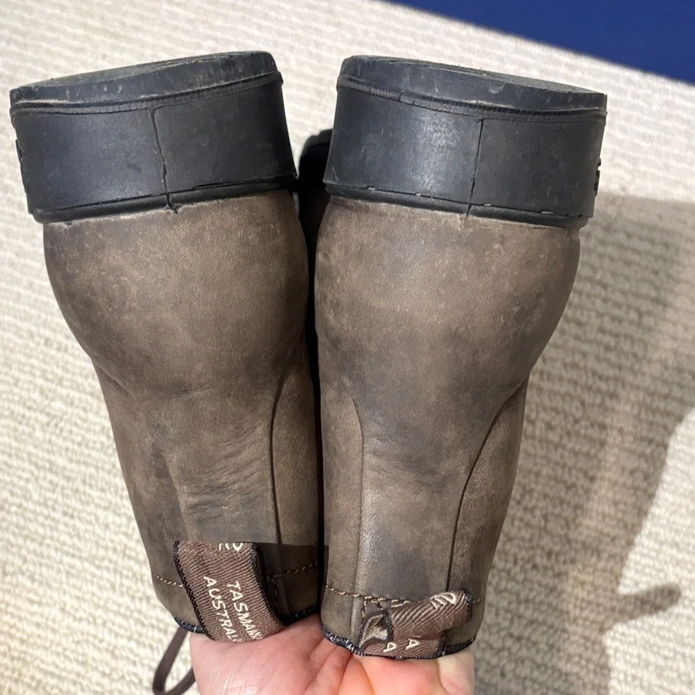 Blundstone 1930 Brown Leather Ankle Boots Size US 7 - Picture 6 of 6